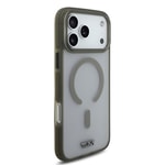 Apple iPhone 17 Pro Max Kılıf TUMI Orjinal Lisanslı M-safe Şarj Özellikli Buzlu Transparan Kapak