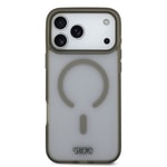 Apple iPhone 17 Pro Max Kılıf TUMI Orjinal Lisanslı M-safe Şarj Özellikli Buzlu Transparan Kapak