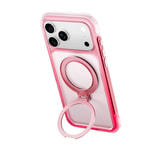 Apple iPhone 17 Pro Max Kılıf Wiwu AS-204 AeroShield Aurora Ultra Serisi M-safe Şarj Özellikli Airbag Tasarımlı Standlı Kapak