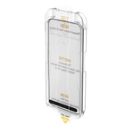 Apple iPhone 17 Pro Max Wiwu SQ-008 Oleofobik Easy Install Darbeye Karşı Dayanıklı Temperli Cam Ekran Koruyucu + Kolay Uygulama Aparatlı