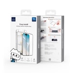 Apple iPhone 17 Pro Max Wiwu SQ-008 Oleofobik Easy Install Darbeye Karşı Dayanıklı Temperli Cam Ekran Koruyucu + Kolay Uygulama Aparatlı