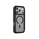 Apple iPhone 17 Pro PU Kartlıklı Kapaklı Amazingthing Glamour Foilo Serisi Kılıf