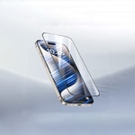 Apple iPhone 17 Pro Wiwu GT-009 Polimer Oleofobik Kaplama Şeffaf Pürüzsüz Temperli Cam Ekran Koruyucu