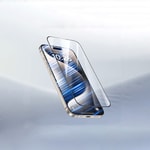 Apple iPhone 17 Wiwu GT-009 Polimer Oleofobik Kaplama Şeffaf Pürüzsüz Temperli Cam Ekran Koruyucu
