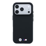 Apple iPhone 18 Pro Kılıf BMW Orjinal Lisanslı M-safe Şarj Özellikli Metal Logolu Karbon Fiber Kevlar Kapak