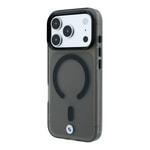 Apple iPhone 18 Pro Kılıf BMW Orjinal Lisanslı M-safe Şarj Özellikli Metal Logolu Buzlu IML Baskılı Kapak