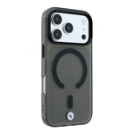 Apple iPhone 18 Pro Kılıf BMW Orjinal Lisanslı M-safe Şarj Özellikli Metal Logolu Buzlu IML Baskılı Kapak