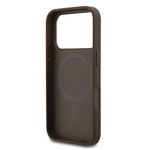 Apple iPhone 18 Pro Kılıf Guess Orjinal Lisanslı M-safe Şarj Özellikli Small 4G Classic Kapak