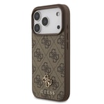 Apple iPhone 18 Pro Kılıf Guess Orjinal Lisanslı M-safe Şarj Özellikli Small 4G Classic Kapak