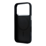 Apple iPhone 18 Pro Kılıf Guess Orjinal Lisanslı M-safe Şarj Özellikli Grained Triangle Kapak