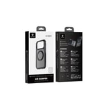 Apple iPhone 18 Pro Kılıf Lenyes Air Bumper Serisi M-safe Şarj Özellikli Airbag Tasarımlı Standlı Kapak