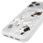 Apple iPhone 18 Pro Kılıf M-safe Şarj Özellikli 3D Baskılı Tasarım Mutural The Cat Serisi Kapak