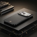Apple iPhone 18 Pro Kılıf M-safe Şarj Özellikli Raptic Aramid Dual Reynis Serisi Karbon Kapak