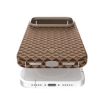 Apple iPhone 18 Pro Kılıf M-safe Şarj Özellikli Raptic Aramid Skin Origin Serisi Karbon Kapak