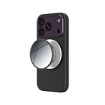 Apple iPhone 18 Pro Kılıf M-safe Şarj Özellikli Amazingthing Glamour Allskin Serisi Aynalı Tutucu Standlı Set
