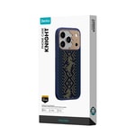 Apple iPhone 18 Pro Kılıf M-safe Şarj Özellikli Yükseltilmiş Kamera Çerçeveli Karbon Fiber Tasarımlı Benks Knight ArmorPro Kevlar Kapak
