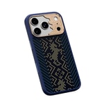 Apple iPhone 18 Pro Kılıf M-safe Şarj Özellikli Yükseltilmiş Kamera Çerçeveli Karbon Fiber Tasarımlı Benks Knight ArmorPro Kevlar Kapak