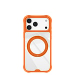 Apple iPhone 18 Pro Kılıf M-safe Şarj Özellikli Parmak Ring Standlı Airbag Tasarımlı Mutural Obsidian Serisi Kapak