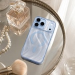Apple iPhone 18 Pro Kılıf M-safe Şarj Özellikli Mutural Glow Desert Serisi Kapak
