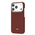 Apple iPhone 18 Pro Kılıf M-safe Şarj Özellikli Raptic Aramid Skin Origin Serisi Karbon Kapak