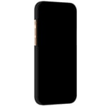 Apple iPhone 18 Pro Kılıf M-safe Şarj Özellikli Raptic Aramid Skin Rise Serisi 24 Ayar Altın Kaplamalı Karbon Kapak