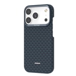 Apple iPhone 18 Pro Kılıf M-safe Şarj Özellikli Raptic Aramid Skin Origin Serisi Karbon Kapak