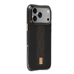Apple iPhone 18 Pro Kılıf M-safe Şarj Özellikli Raptic Aramid Dual Rise Serisi 24 Ayar Altın Kaplamalı Karbon Kapak