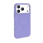 Apple iPhone 18 Pro Kılıf M-Safe Şarj Özellikli Metal Kamera Çerçeveli Zore Edi Silikon Kapak