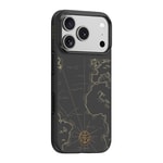 Apple iPhone 18 Pro Kılıf M-safe Şarj Özellikli Karbon Fiber Tasarımlı Benks ArmorEdge Air Navigator Kevlar Kapak