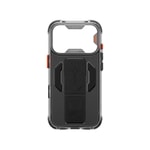 Apple iPhone 18 Pro Kılıf M-safe Şarj Özellikli Teknoloji Desenli Skinarma Helio CE Mag Charge Standlı Kapak