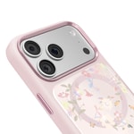 Apple iPhone 18 Pro Kılıf M-safe Şarj Özellikli Çiçek Tasarımlı Mutural Flower Serisi Kapak
