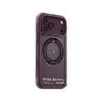 Apple iPhone 18 Pro Kılıf M-Safe Şarj Özellikli Airbag Tasarımlı Standlı Skinarma Atlas Kapak