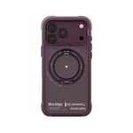 Apple iPhone 18 Pro Kılıf M-Safe Şarj Özellikli Airbag Tasarımlı Standlı Skinarma Atlas Kapak