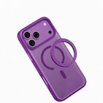 Apple iPhone 18 Pro Kılıf M-safe Şarj Özellikli Airbag Tasarımlı Mutural Mist Serisi Kapak