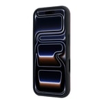 Apple iPhone 18 Pro Kılıf Mercedes Benz Orjinal Lisanslı M-safe Şarj Özellikli 3D Metal Logolu Crossed Lines Kapak