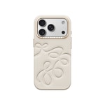 Apple iPhone 18 Pro Kılıf Oyma Desenli Arka Yüzey Coehl Cloude Kapak