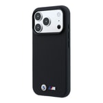 Apple iPhone 18 Pro Max Kılıf BMW Orjinal Lisanslı M-safe Şarj Özellikli Metal Logolu Karbon Fiber Kevlar Kapak