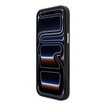 Apple iPhone 18 Pro Max Kılıf Guess Orjinal Lisanslı M-safe Şarj Özellikli Metal Kamera Çerçeveli C-Magnet 4G Desenli Yazı Logolu Kapak