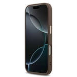 Apple iPhone 18 Pro Max Kılıf Guess Orjinal Lisanslı Gold Metal Kamera Çerçeveli 4G Desenli Metal Büyük 4G ve Yazı Logolu Kapak