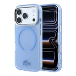 Apple iPhone 18 Pro Max Kılıf Lacoste Orjinal Lisanslı M-safe C-Magnet İkonik Timsah Logolu IML Frosted Kapak