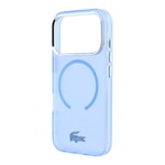 Apple iPhone 18 Pro Max Kılıf Lacoste Orjinal Lisanslı M-safe C-Magnet İkonik Timsah Logolu IML Frosted Kapak