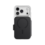 Apple iPhone 18 Pro Max Kılıf M-safe Özellikli Amazingthing Titan Lens Flip Serisi Kartlıklı Kapak