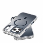 Apple iPhone 18 Pro Max Kılıf M-safe Şarj Özellikli Sararmaya Karşı Dayanıklı Mutural Icesense Serisi Kapak