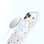 Apple iPhone 18 Pro Max Kılıf M-Safe Şarj Özellikli Zore Paris Axen Sert PC Kapak