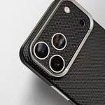 Apple iPhone 18 Pro Max Kılıf M-Safe Şarj Özellikli Zore Paris Zerre Sert PC Kapak