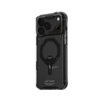 Apple iPhone 18 Pro Max Kılıf M-safe Şarj Özellikli Şeffaf Airbag Tasarımlı Skinarma Saido Mag-Charge Kapak