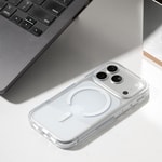 Apple iPhone 18 Pro Max Kılıf M-safe Şarj Özellikli Native Union Airbag Tasarımlı RE Clear Serisi Kapak