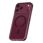 Apple iPhone 18 Pro Max Kılıf M-Safe Şarj Özellikli Raptic Air Clear Serisi Airbagli Kapak