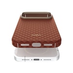 Apple iPhone 18 Pro Max Kılıf M-safe Şarj Özellikli Raptic Aramid Skin Origin Serisi Karbon Kapak