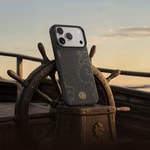 Apple iPhone 18 Pro Max Kılıf M-safe Şarj Özellikli Karbon Fiber Tasarımlı Benks ArmorEdge Air Navigator Kevlar Kapak